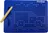 MagPad Magnetická kreslící tabule 380, modrá