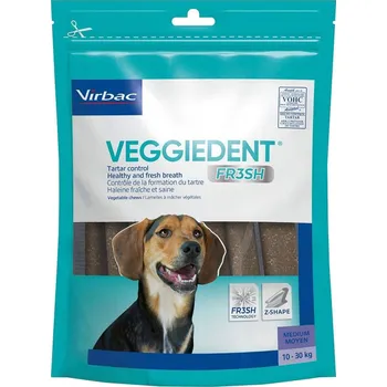 Virbac CET VeggieDent Fresh Chews, M/187 g