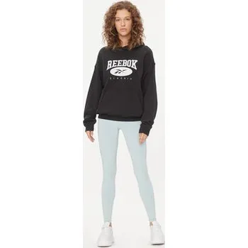 Dámské oblečení Reebok Mikina Classics Big Logo IL4633 Černá Relaxed Fit M