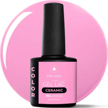 Lak na nehty ENII NAILS Gel lak Ceramic 194 Venice - gelový lak bez HEMA, 10 ml