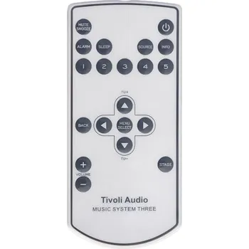 Dálkový ovladač TIVOLI AUDIO Music System 3 - dálkový ovladač duplikát