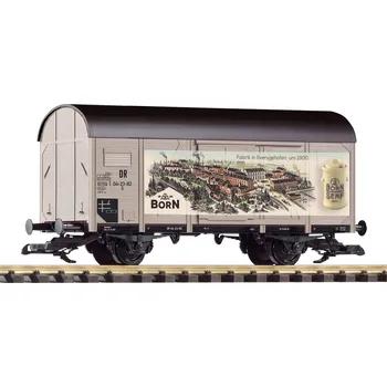 Modelová železnice Dvounápravový zavřený vůz Born G - Piko 37965 (Zahradní železnice)