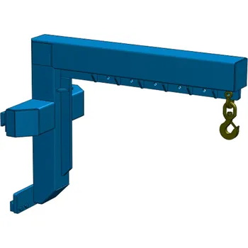 Paletový vozík Jeřábové rameno na nosnou desku VZV CAD Nosnost: 2500kg/500mm