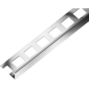 ACARA SP1 ukončovací lišta L, nerez V2A lesk, 11 mm, 3 m AAEL 110/3