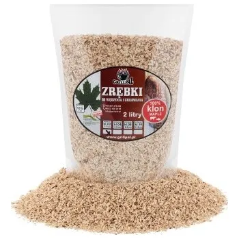 Udírna GRILLPAL Udící štěpka JAVOR 3-5mm, 2 litry