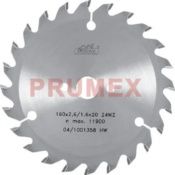 Pilový kotouč Pilový kotouč s SK pro ruční elektrické pily, 225391, 190x2,6x30 mm WZ-30 Z