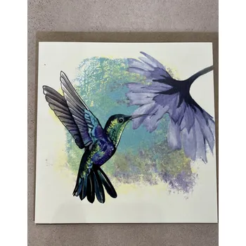 Balící papír Přání kolibřík - kubudesign 0001416