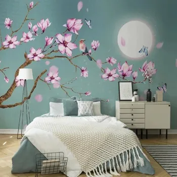 Fototapeta Solution Media 3D tapety - Strom a květy MU4658 6 - Samolepící tapeta - 380-450g/m2