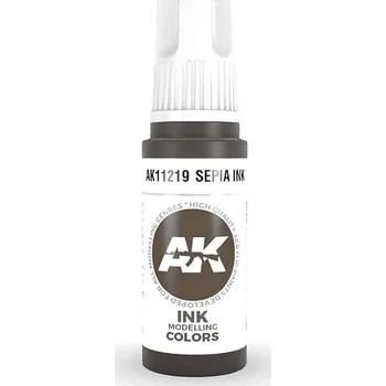 Modelářská barva AK Interactive: General Series - Sepia Ink 17ml