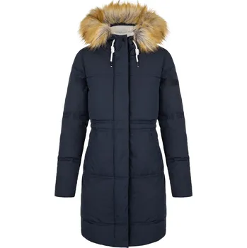 Dámský kabát Dámský kabát LOAP NARNIA CLW23102 TMAVĚ ŠEDÁ XS