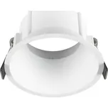 BIG WHITE (SLV) NEW TRIA 95 kroužek pro vestavbu do stropu, prohloubený, D: 10,3 H: 5,5 cm, IP 20, bílá 1007454