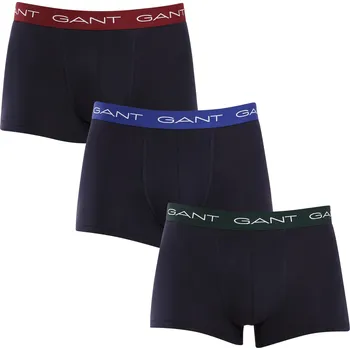 Boxerky 3PACK pánské boxerky Gant modré (902333003-604) XXL Možnost vrácení zboží ZDARMA do 120 dnů!