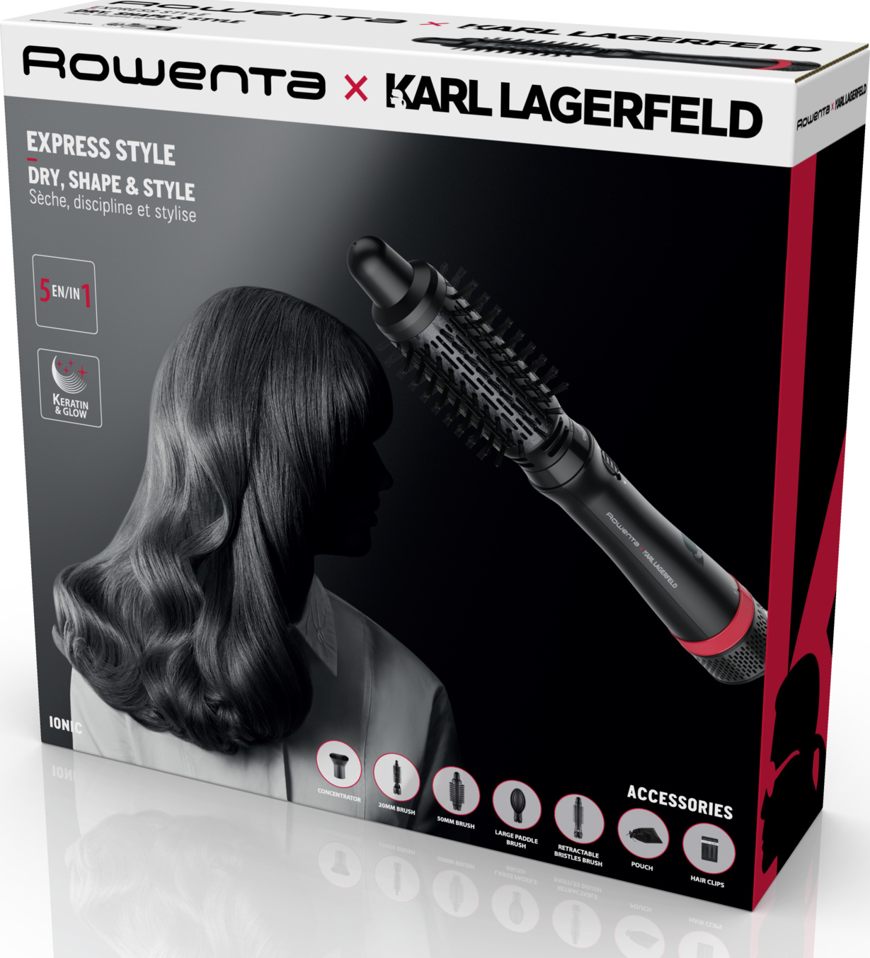 Foto Kulmofén Rowenta x Karl Lagerfeld Express Style CF635LF0 - Zbozi.cz