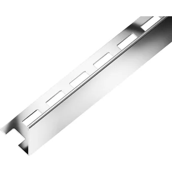 Podlahová lišta ACARA SP1 ukončovací lišta L, nerez V2A superlesk, 25 mm, 2,5 m AAELL 250