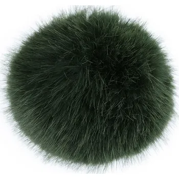 Galanterie Kožešinová bambule s poutkem Ø6 cm