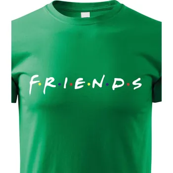 Chlapecké tričko Dětské tričko Friends, Barva Zelená, Velikost 110 cm/4 roky, Canvas Dětské tričko Bezvatriko.cz 0995