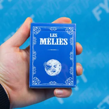 Poker Les Melies Conquest Blue (USPCC)- sběratelské hrací karty