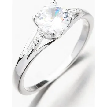 Prsten Dámský prsten stříbro 925 zirkon GST-11295 velikost 51