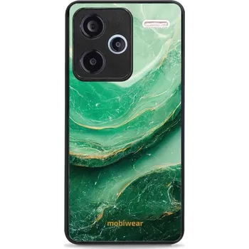Pouzdro na mobilní telefon Lesklý kryt Mobiwear Glossy - Xiaomi Redmi Note 13 Pro Plus 5G - G023G - Zelený mramor (Prémiové lesklé pouzdro, obal, kryt Mobiwear Glossy na mobil Xiaomi Redmi Note 13 Pro Plus 5G - G023G - Zelený mramor, materiál Plast + TPU silikon - krytí po všech)