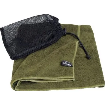 Ručník Cestovní ručník z mikrovlákna, olivový, Mil-Tec
