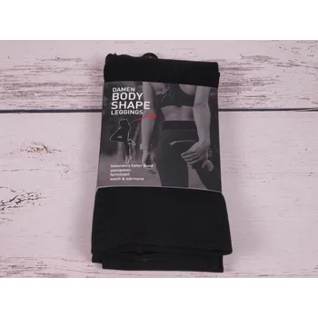 Dámské punčochy Hřejivé tvarující BODY SHAPE termo legíny Sockswear černé velikost oblečení - dospělí: 44/46