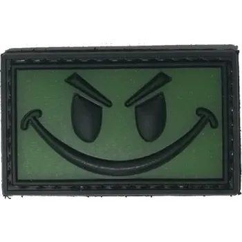 Nášivka PVC nášivka Smile, svítící, ARMED PATCHES