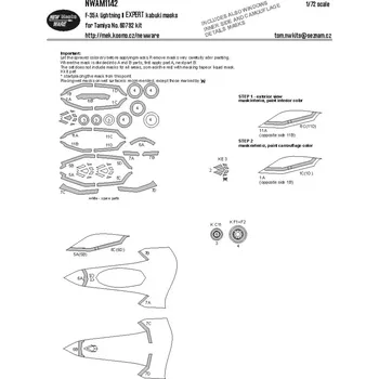 Plastikový model New Ware 1/72 Mask F-35A Lightning II EXPERT (TAM 60792)