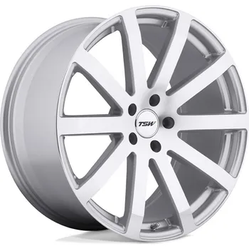Alu kolo TSW BROOKLANDS disk 18x9.5 5x120 76.1 ET45, Silver