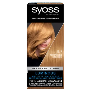Barva na vlasy Syoss Professional Performance 50 ml 8-7 medově plavý