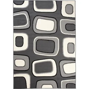 Koberec Kusový koberec PP Candy tmavě šedý 160x229cm