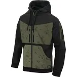 Mikina Rogue Hoodie Full Zip, Helikon, Černá a Desert Night Camo, XS