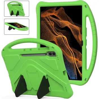 Pouzdro na tablet VSECHNONAMOBIL 65143 KIDDO Dětský obal pro Samsung Galaxy Tab S9 Ultra / Tab S10 Ultra zelený