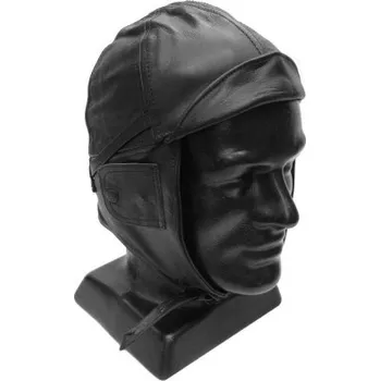 Kukla Letecká kožená kukla, Mil-Tec, černá, M