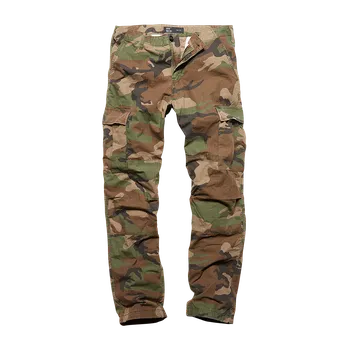 Pánské oblečení Kalhoty Tyrone BDU Vintage Industries - Woodland Velikost: 31