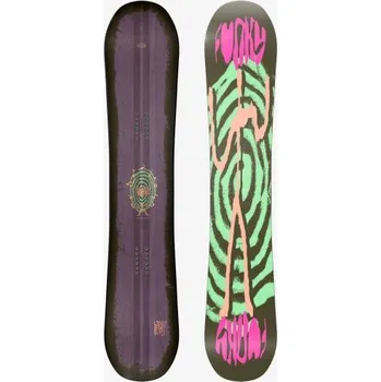Snowboard SNOWBOARD FUNKY Spray - fialová - 156MW + při osobním odběru 12 600 Kč