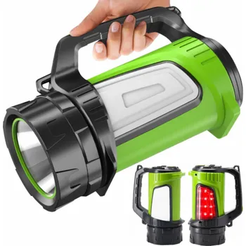 Svítilna Maclean Powerbank Maclean 3v1 LED svítilna, funkce powerbanky, 3 režimy svícení, 5W XM-L-T6, Cold White 6500K, 3,7V 3x18650, 4500mAh, MCE345