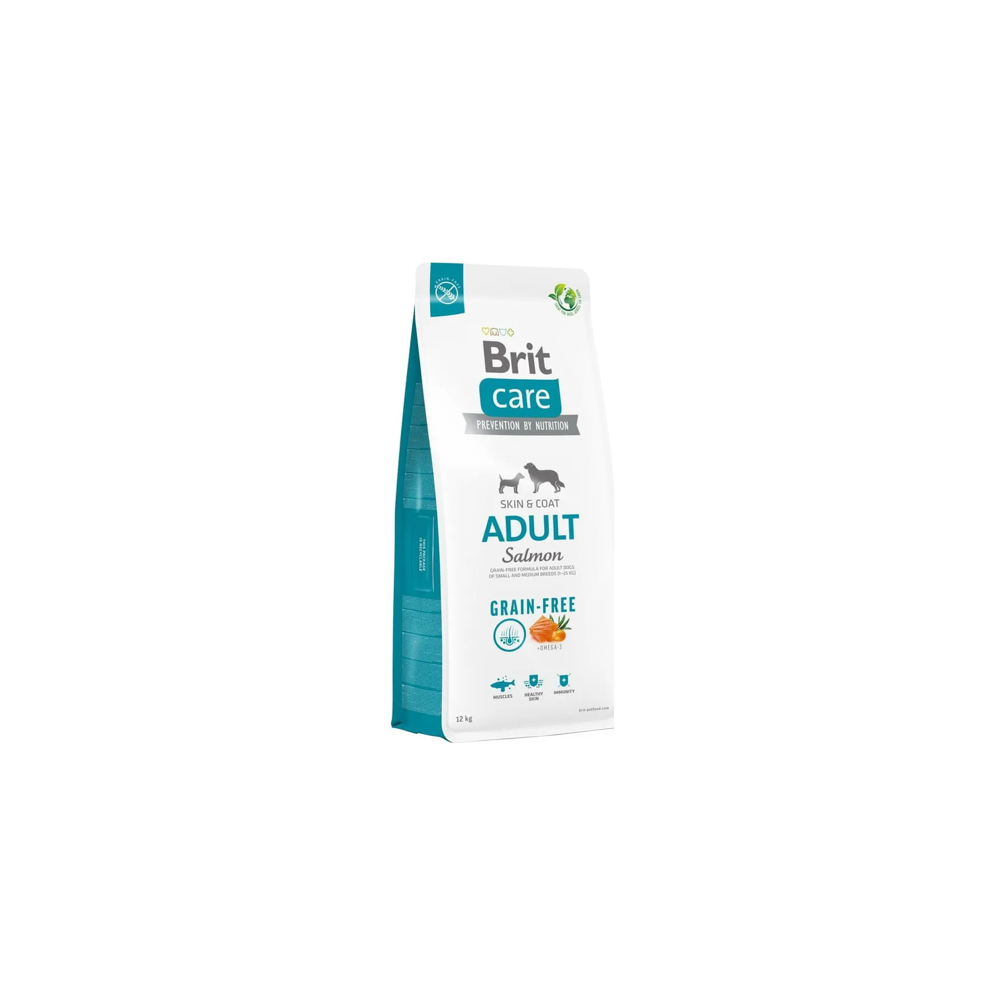 Fotografie 1 - Krmivo pro psa Brit Care Dog Adult Grain Free Salmon 12 kg