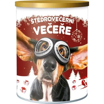 Krmivo pro psa AKINU Štědrovečerní večeře pro psy konzerva rybí/hovězí/kuřecí 400 g