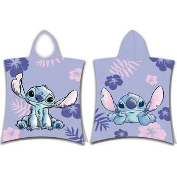 Jerry Fabrics Froté pončo 50 x 115 cm, Lilo and Stitch