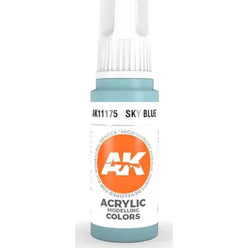 Modelářská barva AK Interactive: General Series - Sky Blue 17ml