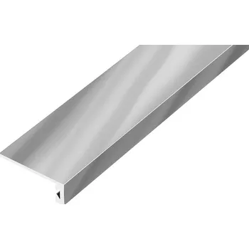 ACARA AP26/1 ukončovací lišta samolepící, hliník elox stříbro, 8 mm, 0,9 m APAAE 80-SK/0,9