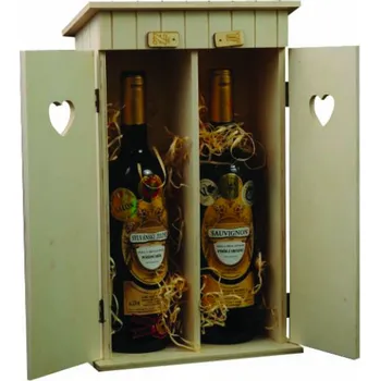 Víno Box na 2 láhve - kadibudka C0005