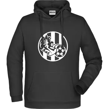 Pánská mikina Mikina s kapucí a logem FCHK vel. 3XL, černá