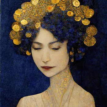 Obraz Obraz 60x60 cm Cobalt Women – Styler ID_1531938