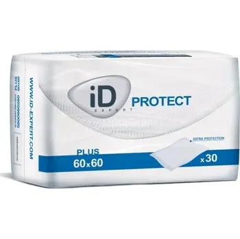 Inkontinenční podložka iD Protect Plus 60 x 60 cm—Absorpční podložky 30 ks
