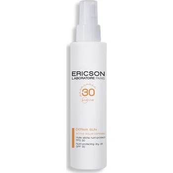 Přípravek na opalování ERICSON LABORATOIRE E324 / NUTRI-PROTECTING DRY OIL SPF 30 - Ochranný suchý olej SPF 30 150 ml