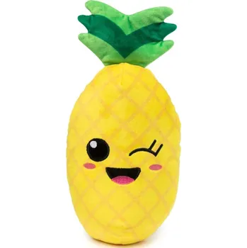 Hračka pro psa FuzzYard Plush plyšová hračka ananas mrkací