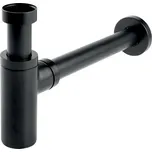 Umyvadlový sifon 5/4", černý