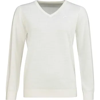 Dámská mikina Dámský svetr HEAD PULLOVER WOMEN Barva: Bílá, Velikost: M