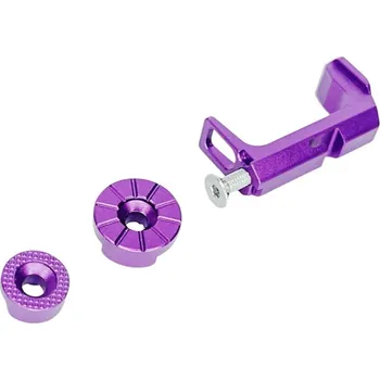 Airsoft CTM TAC CTM hliníkový záchyt zásobníku FUKU-2 pro AAP-01 - Fialová